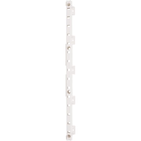 HARDWARE RESOURCES Quick Tray 1In. White Pilaster Bulk Packed B500-00